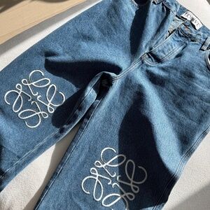 Loewe Anagram Straight Leg jeans